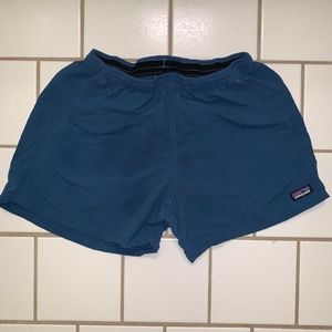 Women's Patagonia Baggies//Stone Blue Size S